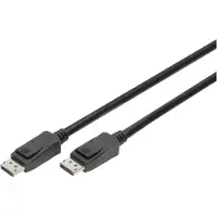 Digitus AK-340106-010-S, 1 m, DisplayPort, DisplayPort, Uros, Uros, 7680 x 4320 pikseliä