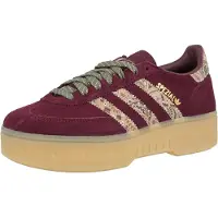 Adidas Matalavartiset tennarit 'Handball Spezial Bold' beige / kastanjanruskea / oliivi