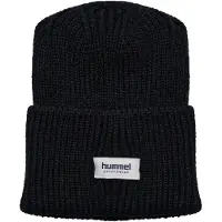 Hummel Hmljr Heavy Rib Knit Beanie - Black - ONE SIZE