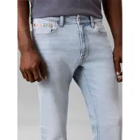Calvin Klein Jeans Slim Indigo Overtone Lt Wt Jean - Blue - 32 x 30