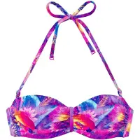 Venice beach Bikinitoppi sininen / keltainen / lila / vaaleanpunainen