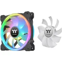 Thermaltake SWAFAN 14 RGB, Tuuletin, 14 cm, 500 RPM, 2000 RPM, Musta (CL-F138-PL14SW-A)