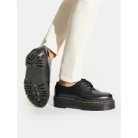 Dr. Martens Nauhakengät '1461 Quad' kullankeltainen / musta