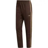 Adidas Housut 'Classic' suklaa / keltainen