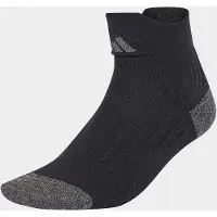 Adidas Urheilusukat 'RUNNING COMFY ANKLE' tummanharmaa / meleerattu harmaa / musta