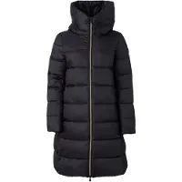 Save the Duck for woman. D40279W-IRIS21 Lysa coat black (S), Casual, Nylon