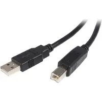 StarTech.com 2.0 USB-A - USB-B -kaapeli, 5m, musta