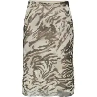 JDY Jdymone Midi Mesh Skirt Jrs Exp - Cream - S