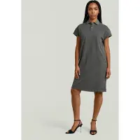 G-Star Seam Detail Polo Dress - Black - Women
