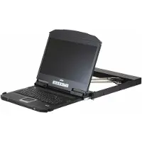 Aten – 1U Ultra Short DualRaid Widescreen LCD Console, US (CL3800NW-ATA-AG)