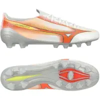 Mizuno Alpha Iii Elite Fg Prism - Valkoinen/oranssi/evening Prim - Nurmi (Fg), koko 38½
