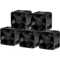 Arctic S4028-15K - Value Pack, 40mm serverituuletinsarja, 5 kpl, musta