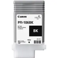 Canon PFI-106 BK, Valokuva musta, Väripohjainen muste, 1 kpl