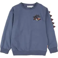 Name it Nmmketil Ls Nreg Sweat Unb - Blue - 98