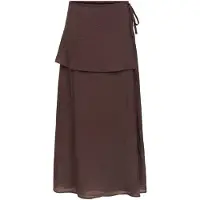 Object Objisora Re Long Apron Skirt E Ss 26 - Brown - 38