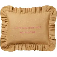 Pick a Poppy Quote tyyny Harvest yellow, 30x40 cm