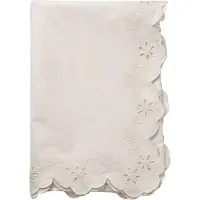 Pick a Poppy Lace pöytäliina Offwhite, 180x250 cm