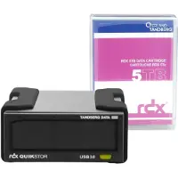 Tandberg Data – Tanberg Data 8882-RDX, Levymuisti, RDX-patruuna, USB 3.2 Gen 1 (3.1 Gen 1), HDD, musta, UL 60950, CSA C22.2 No. 60950, IEC 60950/ EN60950 FCC 47CFR, p