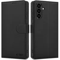 Tech-Protect Samsung Galaxy A36/A37/A57 lompakkokotelo magneetilla ja jalustalla - Musta