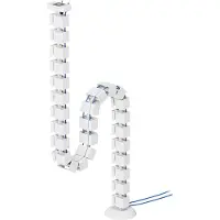 NeoMounts Cable Spine, kaapelirunko magneettikiinnityksellä, 130cm, valkoinen