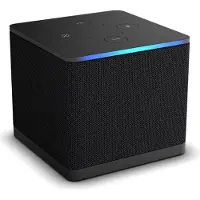 Amazon Fire TV Cube (3. sukupolvi, 2022) 4K Ultra HD -suoratoistosoitin, 16 GB, Wi-Fi 6E, Alexa