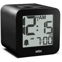 Braun 60077 Musta herätyskello, suuri näyttö