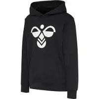 Hummel Kids' hmlCUATRO Hoodie Black Pitkähihaiset topit 128