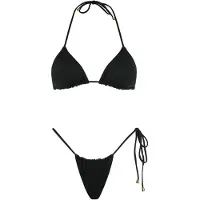 Acuarela Brand Bikini 'Rio Triangle Bikini Set' musta