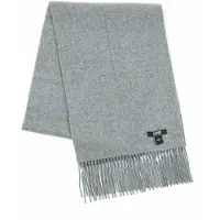 GOBI Cashmere Kaulaliina 'Unisex Cashmere Fringed Scarf' harmaa denim