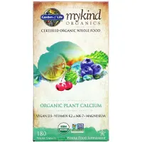 Garden of life Mykind Organics Kasvikalsium - 180 kapselia