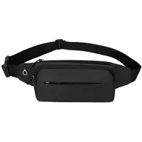 INF Canvas fanny-reppu Musta