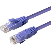 Microconnect Cat6 UTP RJ45 5m -verkkokaapeli, violetti