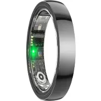24hShop R1000 Smart Ring unen ja sykkeen seurannalla Koko 11