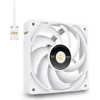 Thermaltake TOUGHFAN EX12 Pro, Tuuletin, 12 cm, 500 RPM, 2000 RPM, Valkoinen (CL-F171-PL12WT-A)