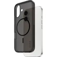 PanzerGlass CARE by  Smokey Case w. Black MagSafe iPhone 17, Suojus, Apple, Apple - iPhone 17, Musta (CR97739)