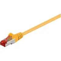 Microconnect Cat6 F/UTP RJ45 15m -verkkokaapeli, keltainen