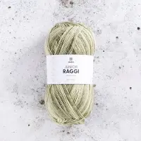 Järbo Garn AB Junior Raggi Garn Lanka Villasekoite 100 g Mossy Mirage (68453) Järbo