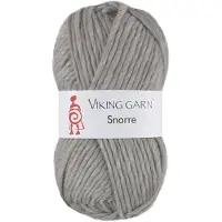 Viking Garn Snorre 100 g Vaaleanharmaa 213