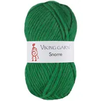 Viking Garn Snorre 100 g Vihreä 233