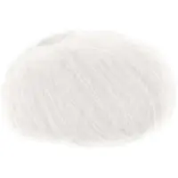 Adlibris Silk Mohair 25 g Bianco 6027 Lana Gatto