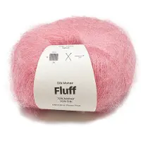 Adlibris Silkki-Mohair Fluff 25 gr Marzipan Rose pink A807