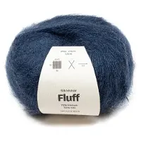 Adlibris Silkki-Mohair Fluff 25 gr Nautical blue A791