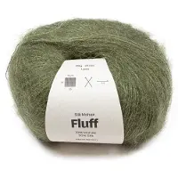 Adlibris Silkki-Mohair Fluff 25 gr Moss green A796