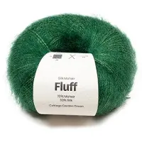 Adlibris Silkki-Mohair Fluff 25 gr Cottage Garden green A803