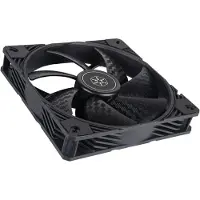 Silverstone Shark Force 140, 140mm PWM-laitetuuletin, musta
