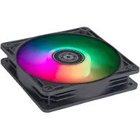 Silverstone VISTA 120 ARGB, 120mm PWM-laitetuuletin, musta