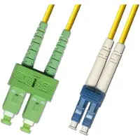Microconnect OS2 LSZH SC/APC-LC/UPC 5m -valokuitukaapeli, keltainen