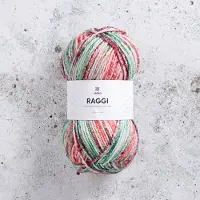 Järbo Garn AB Raggi Lanka Villasekoite Chili Chives 261 100 g Järbo