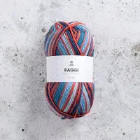 Järbo Garn AB Raggi Lanka Villasekoite Burnt Film 253 100 g Järbo