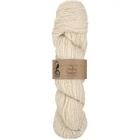 Viking Garn Andes Tweed alpakka, villa 50 g Valkoinen 200, Viking Snorre